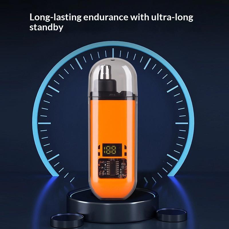 Men'S Grooming Tool - USB Rechargeable Nose Ear Hair Trimmer