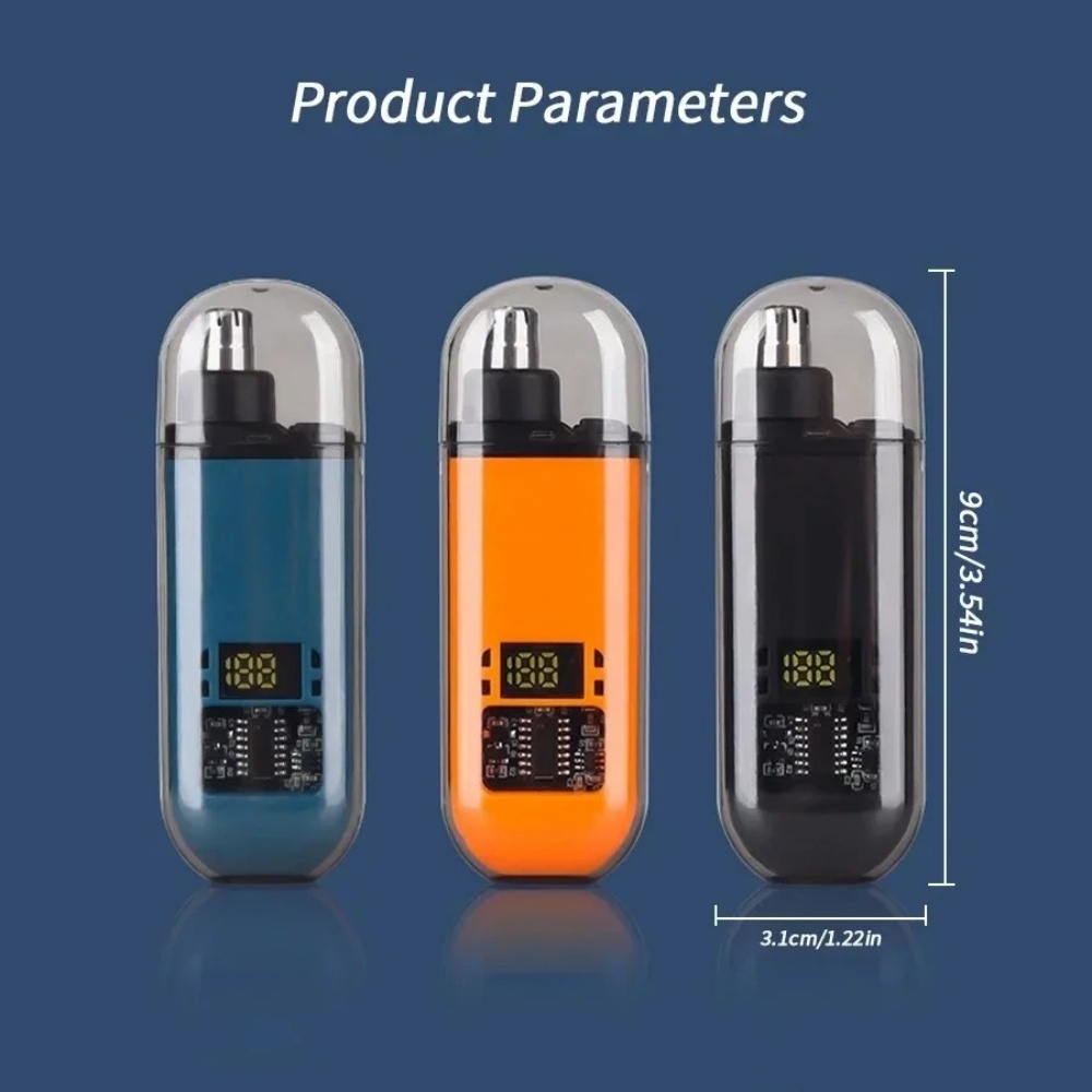 Men'S Grooming Facial - Nose Ear Hair Trimmer Electric Mini