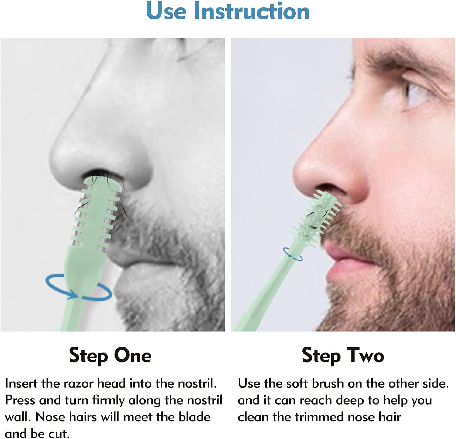 5/20/50Pcs 2-in-1 Nasal Cutter - Men'S Grooming Haircut review and price