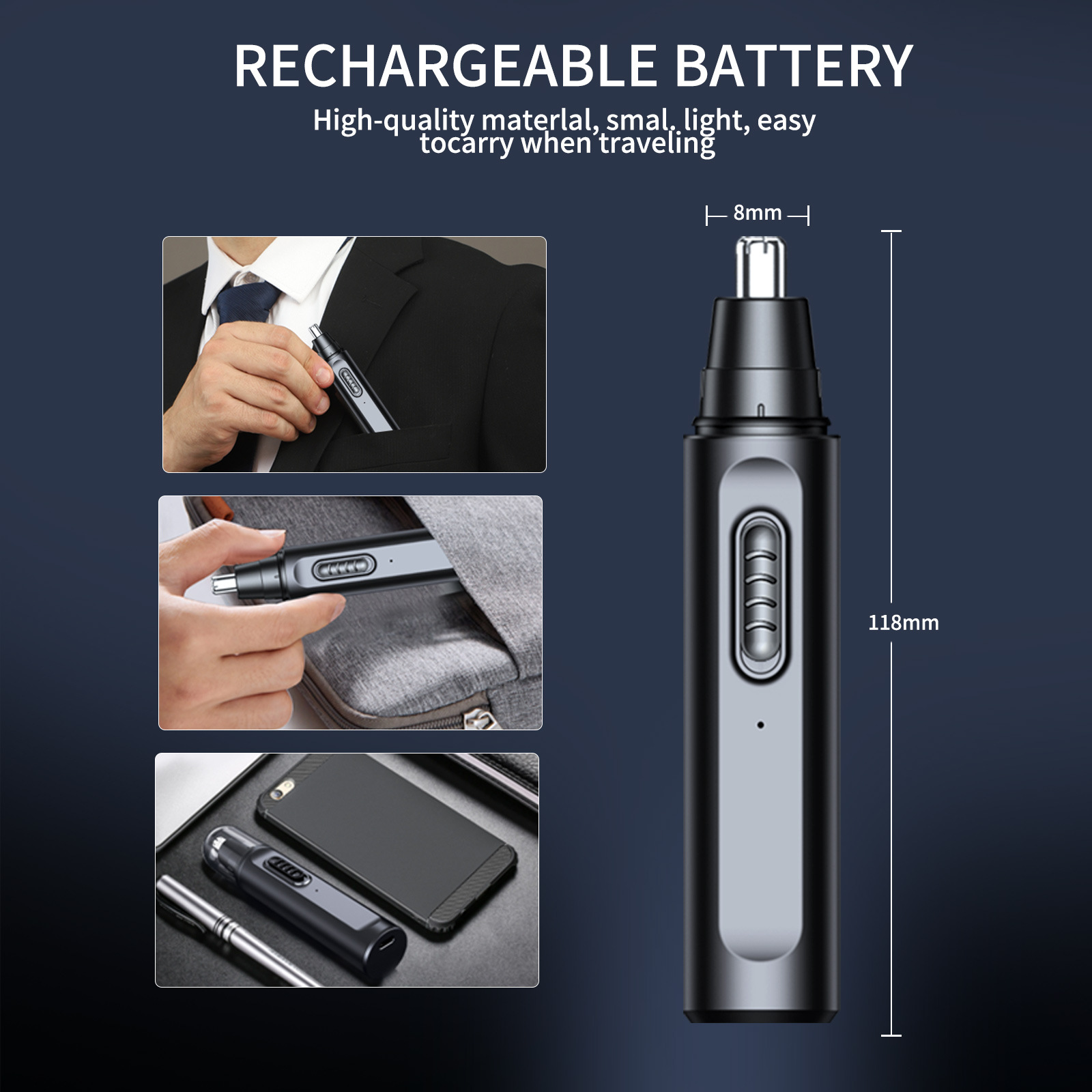 Nose Hair Trimmer for Men Elec - Men'S Grooming Haircut review and price