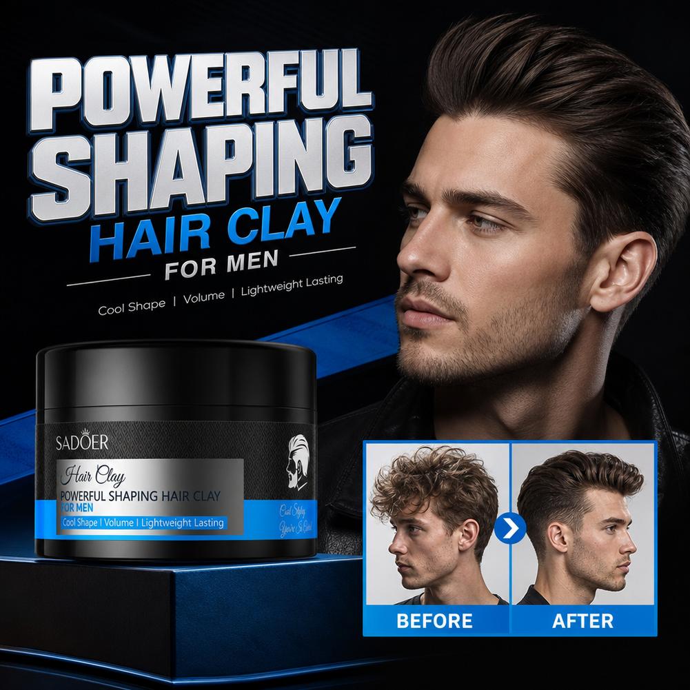 Matte Hair Styling Clay Strong - Men'S Grooming Haircut review and price