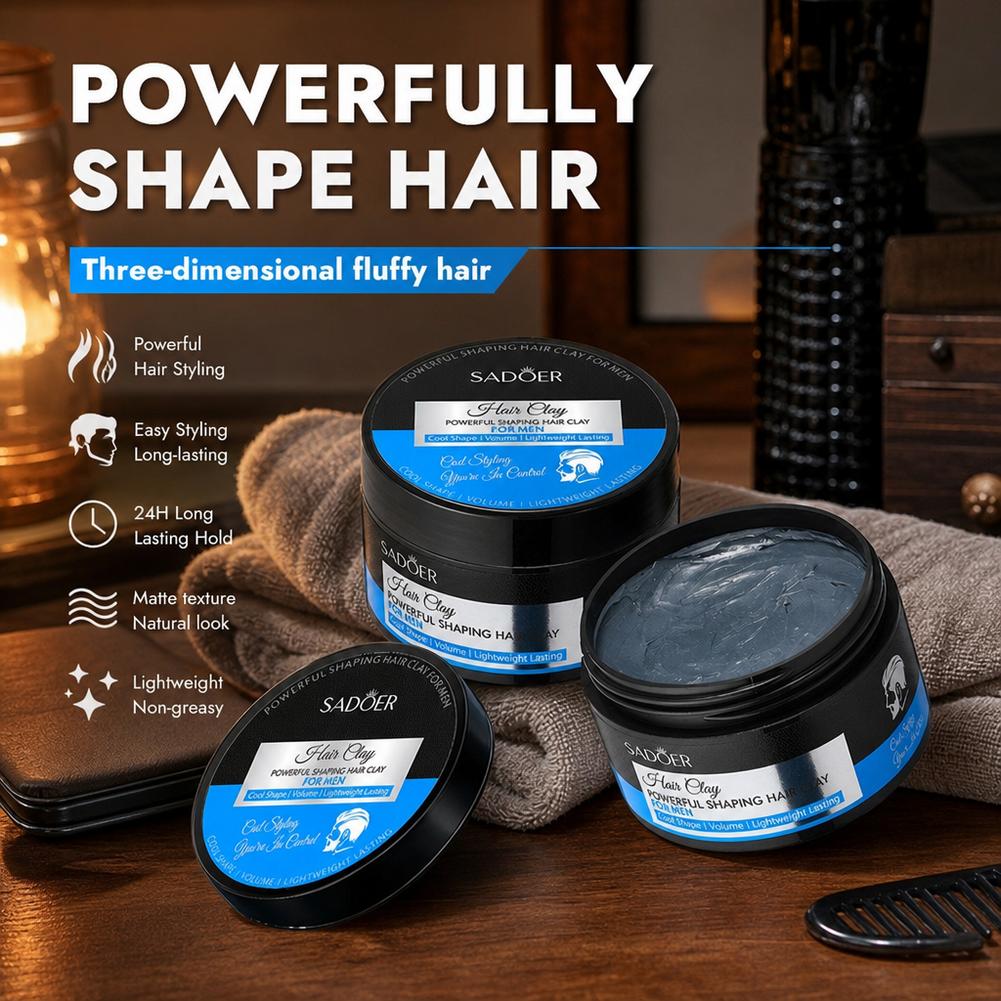 Matte Hair Styling Clay Strong - Men'S Grooming Haircut review and price