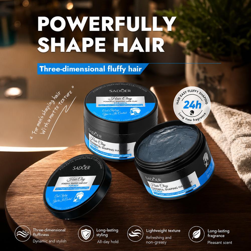 Matte Hair Styling Clay Strong - Men'S Grooming Haircut review and price