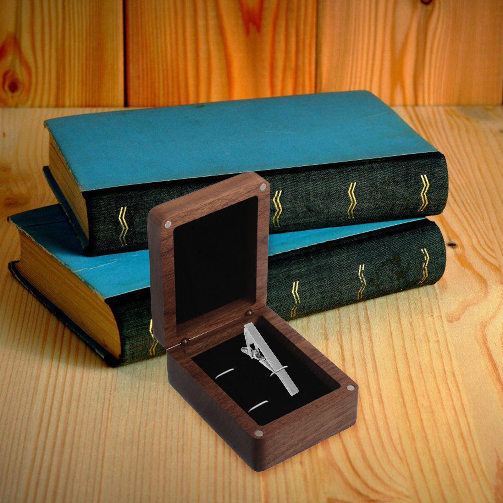 Timeless Black Walnut Cufflink - Men'S Grooming Organizer review and price