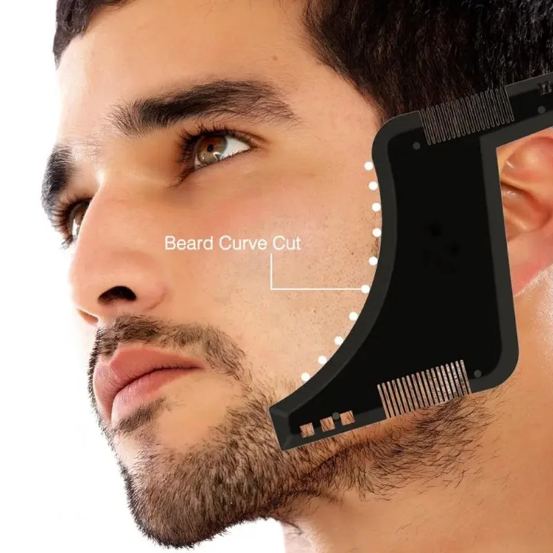 1PC Men Beard Shaping Template - Men'S Grooming Tool review and price