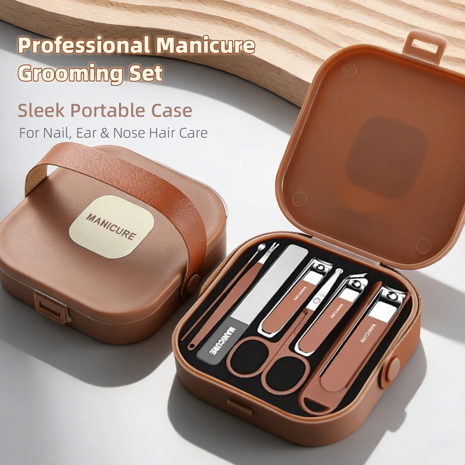 Nail Care Kit Anti-Splatter Ma - Mens Grooming Kit Case review and price