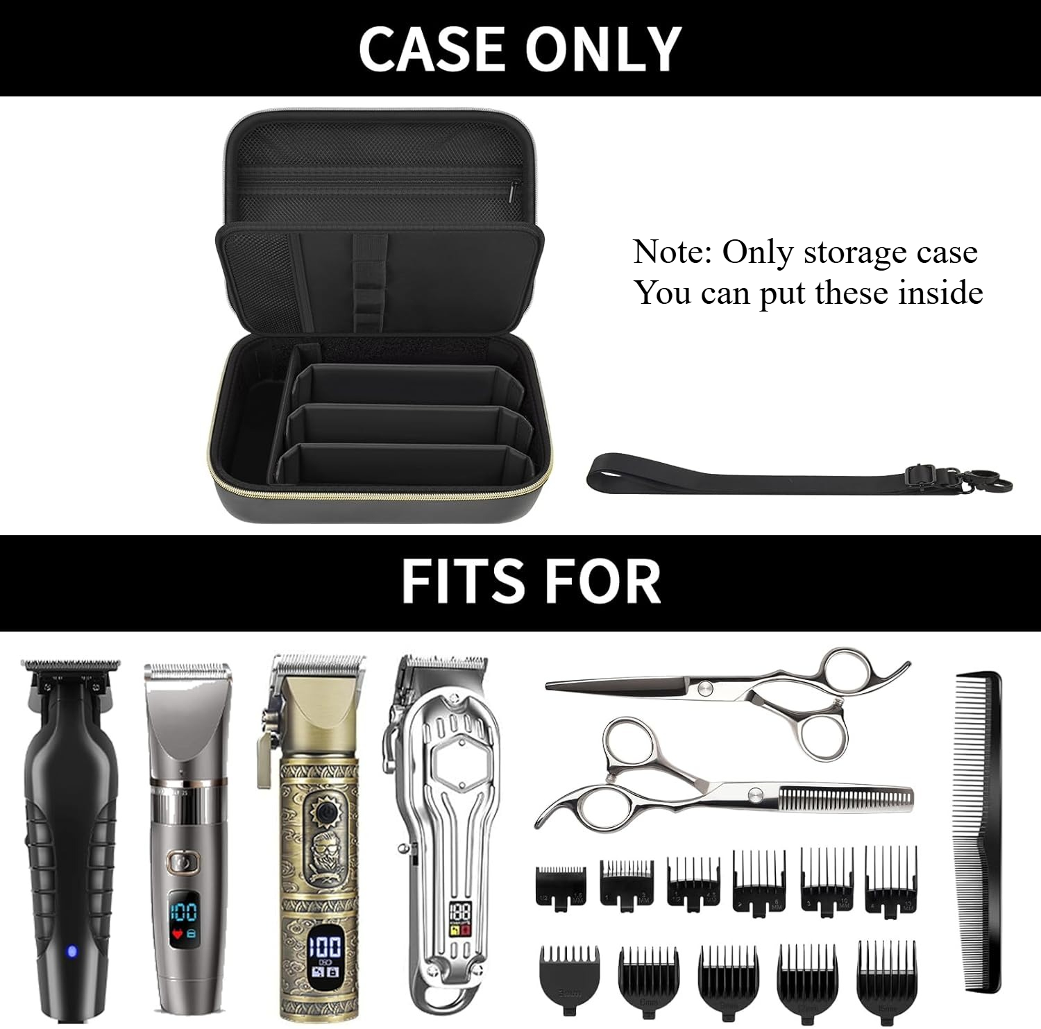 Barber Case for Hair Clippers  - Men'S Grooming Organizer review and price